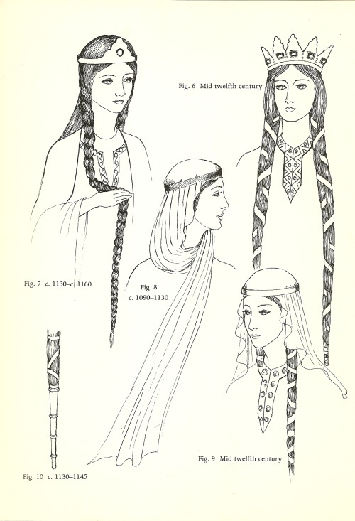 Norman hairstyles and headdresses, 1066-1154