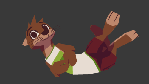 foxefuel:  Oliver. In 3d. Every once in a while I like to mess around with 3d in Blender. This is the latest result of that. 