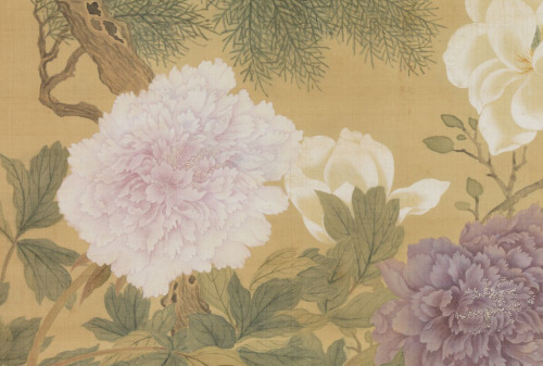 chinese artist 恽寿平 yun shouping (1633-1690)