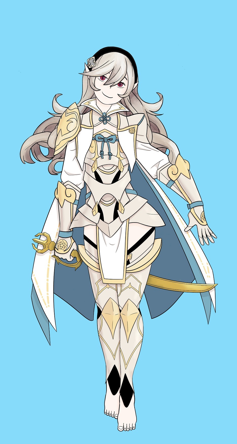 mokaccinoart:  I love noble Nohr and Hoshido noble Corrin desings