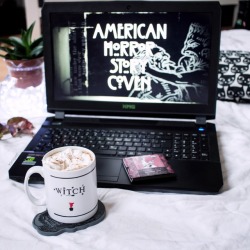 blackrush:How to survive cold and rainy Sunday’s 🌧  What’s your favorite AHS season? I have watched Coven only but it’s already my favorite 🔮🖤