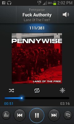 I say fuck authority! Silent majority! Raised by the system, now it&rsquo;s time to rise against them #pennywise #goodmusicallday