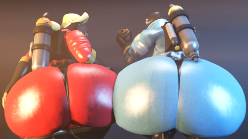 “Clash of the Butts” ~ by Fattybulous.“Thanks to Mikou the Pyrotte for the editing” ~ :33Hope you li