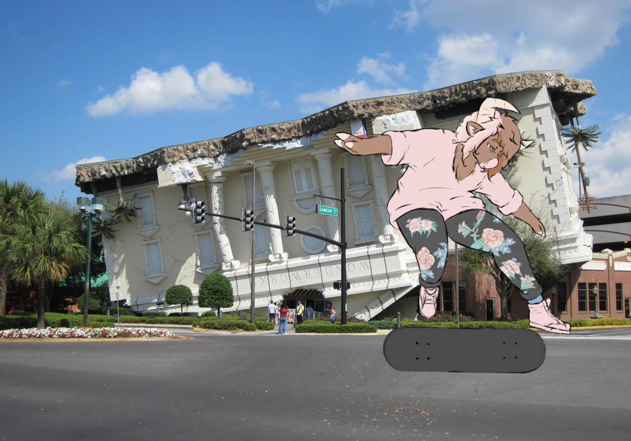clarencethebull:  turquoisestag:  Proof that @clarencethebull can do a radical kickflip!