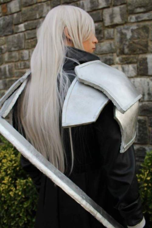 Sephiroth from Final Fantasy VIICosplay Jacket by Hannah Cosplayer + Armor: grandmapancakescosp