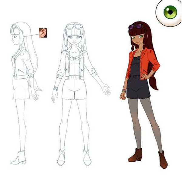 bisexualvolpina:  A character designer posted this sketch on Instagram! It looks