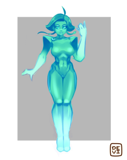 Devirish:  Hologram (Sketch Commission)The Latest Sketch Commission I Did Yesterday