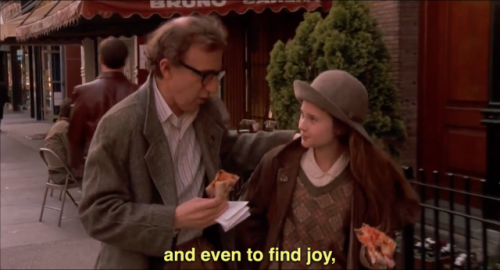 3deer: Crimes and misdemeanors (1989) dir. Woody Allen 