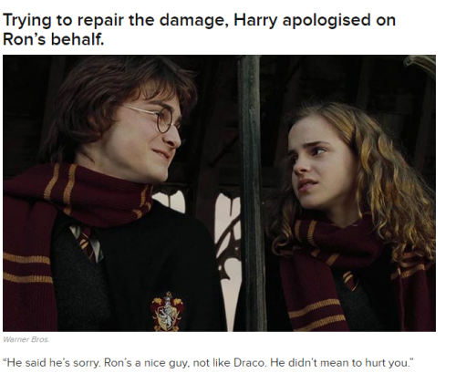 stagdogwolfandrat:This Buzzfeed Article is pure gold.Hermione Granger and the Patriarchy.