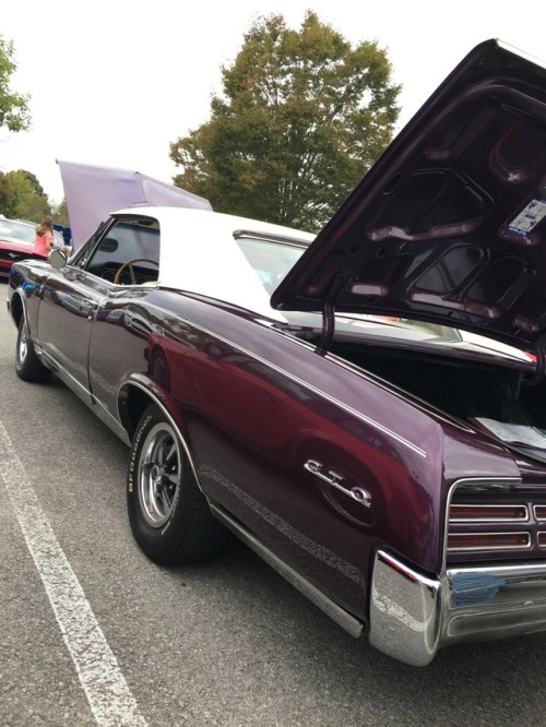 1967 Pontiac GTO in &ldquo;Plum Mist&rdquo; with an &ldquo;Ivory&rdquo; vinyl top an