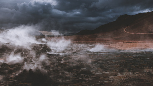 RISING SMOKE – Iceland on Behance by Kait Kybar