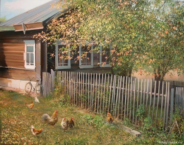 picturesque-russia:  Вячеслав Палачев. Ранним утром. /