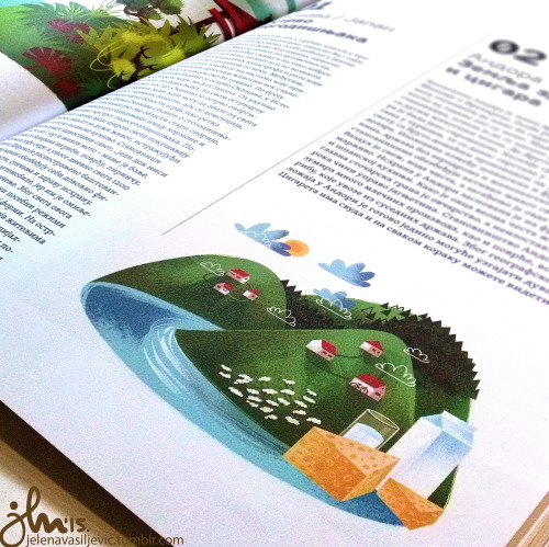   More illos that got published in “Elementi” magazine.   Here’s one more piece done for an article 