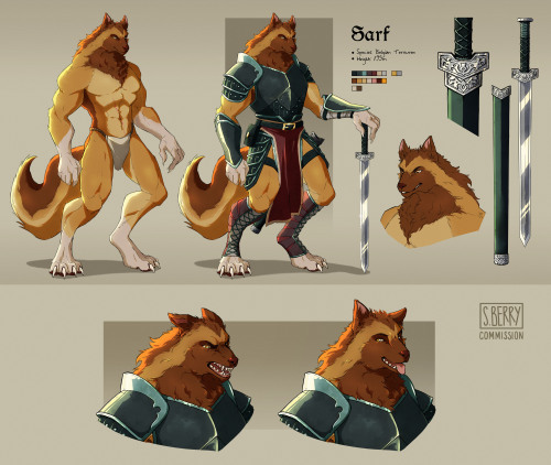 Character sheet commission for @//wolfsite :)twitter   |    shop   |   commissions
