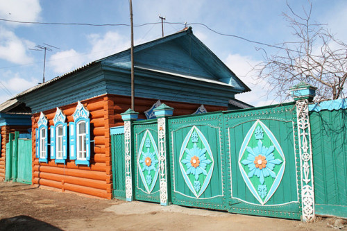 Bolshoi Kunalei (Buryatia, Russia).The Republic of Buryatia is mostly inhabited by Buddhists, but no