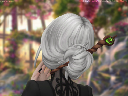 candysims4:LISA’S WANDSTHESE WANDS ACCESSORIES ARE MADE FOR USE WITH MY “LISA HAIR”, IN OTHER HAIRS 