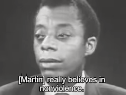 berniesrevolution: James Baldwin on why Martin