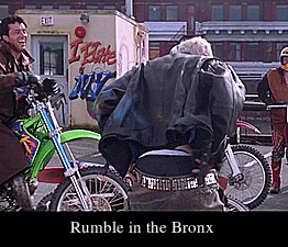 el-mago-de-guapos: Garvin Cross  with Jackie Chan Rumble in the Bronx (1995) 