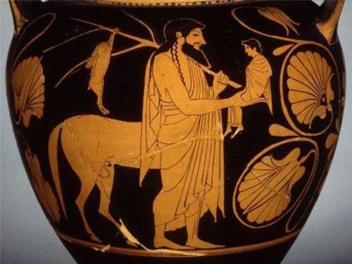 thoodleoo: ancient greek vase artist 1: how does one draw a baby? what even is a baby?ancient greek 