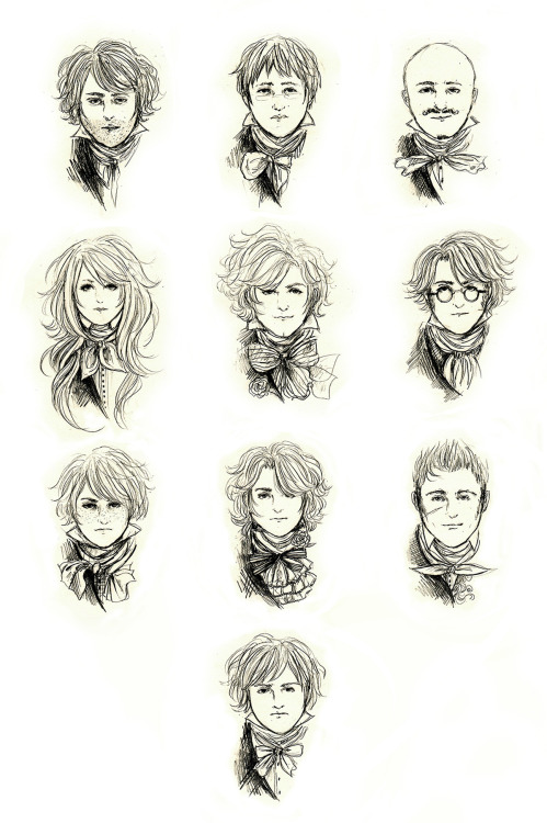 theonlycheeseleft: ellevante: arrest warrant version 2.0, the sequel to this row 1: grantaire, joly,