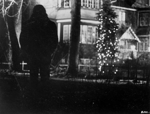 ladamarossa:Production photos for the slasher masterpiece  Black Christmas (1974)