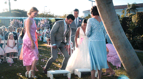 dailyjtvgifs:ALBA: I’d like to invite the bride’s parents up for a special Mexican tradition.