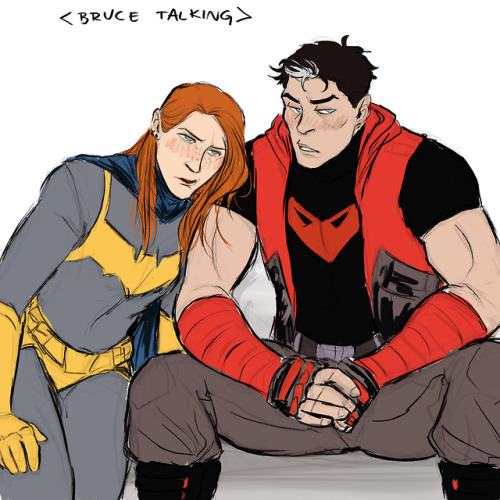 ankalimes-trash: in which Jason is a (bat)girl’s best friend