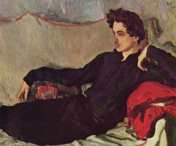 Portrait of Nikolay Pozniakov Valentin Serov 1908