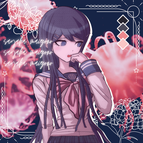 sayaka maizono (dr1) icons (2000 x 2000) for no one!