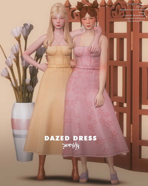 serenity-cc:serenity-cc:Dazed Dress*infos at imageDOWNLOAD (Early releases on my Patreon) DOWNL