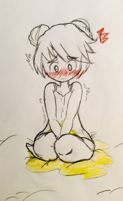 fluffy-omorashi:  Now some soft girl omo