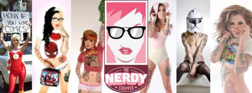 phantomshaunt:  THE NERDY STRIPPER: Follow this Wonderfully Nerdy Lady…I promise you won’t be disappointed!! Tumblr: The Nerdy Stripper Twitter: @NerdyStripper Facebook: The Nerdy Stripper  Twiggy