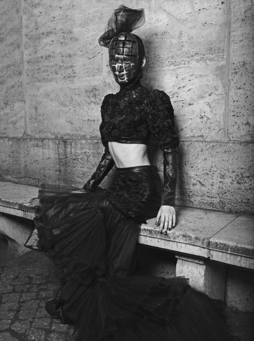 asylum-art:  Edgy fashion photography by adult photos