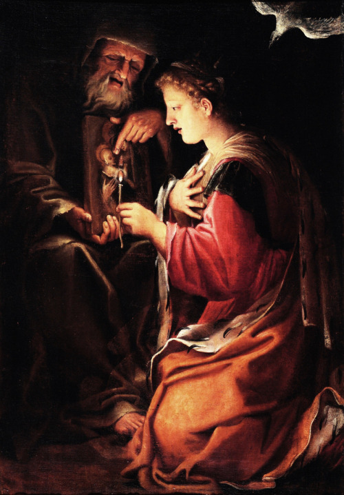 Francesco Albani, Saint Catherine and the Hermit, c.1603