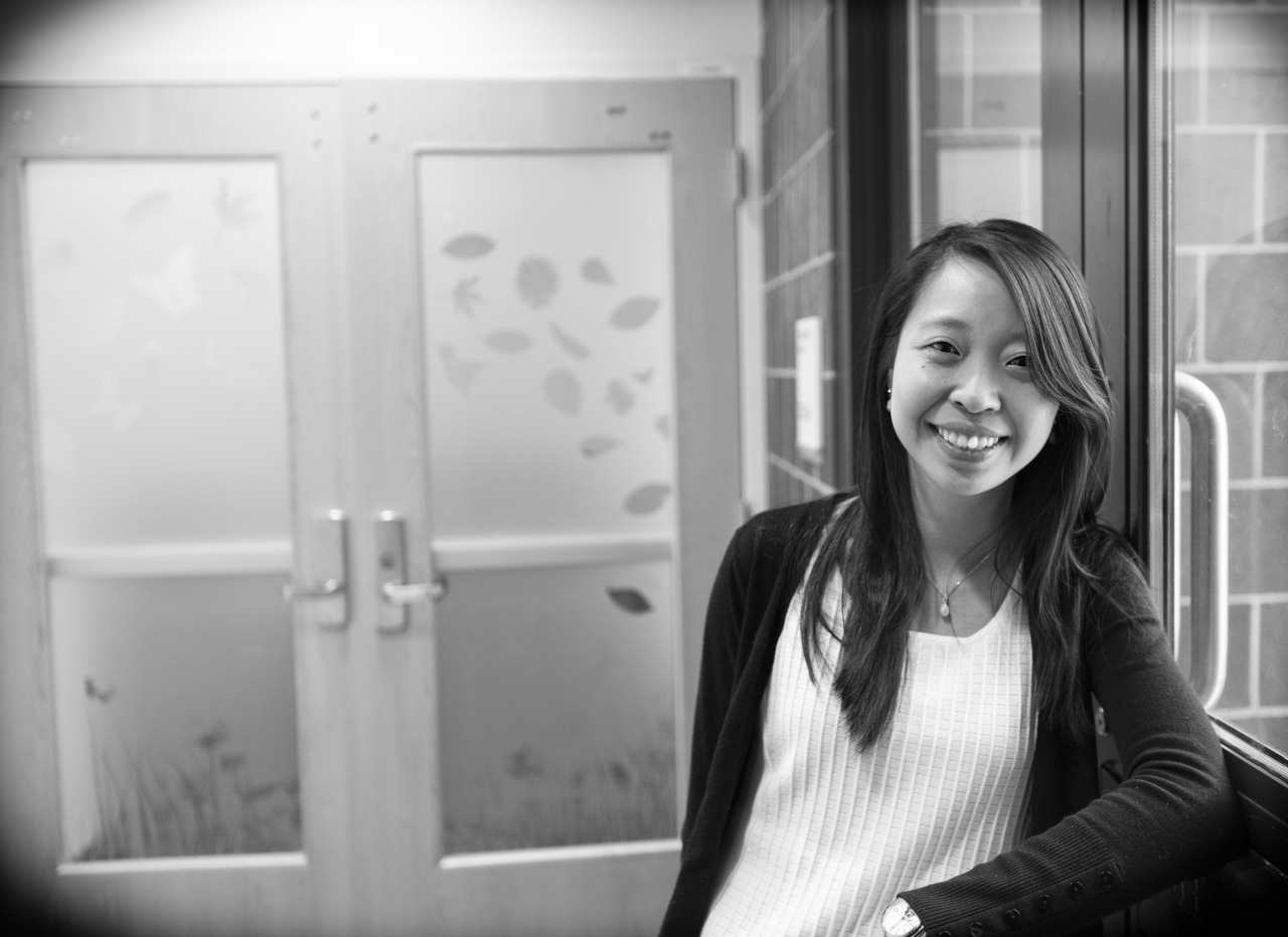 “Poverty was definitely a big part of my mind when I was thinking about going into social work. Definitely equality. Breaking down barriers. I was influenced personally, too. I was born in Hong Kong and became a citizen after I moved to America when...