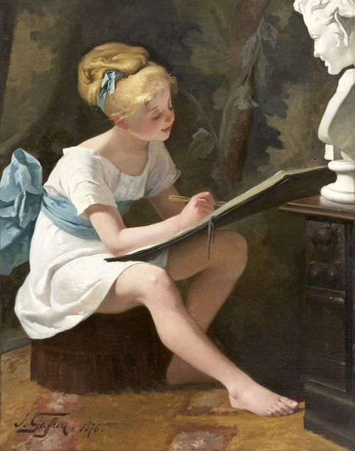 wonderingaesthetic: Henry Jules Jean Geoffroy (1853 – 1924, French)