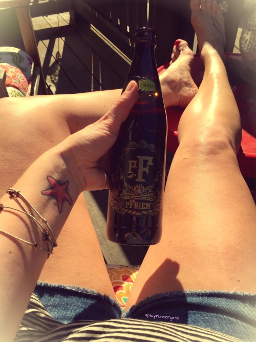 spicyrunnergirl:  Pfriem Pils - perfect for this beautiful spring day! 🍻