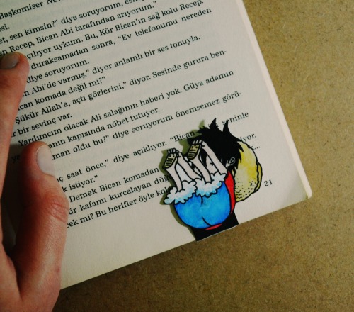 Porn photo snowglobesandwinter:   Monkey D. Luffy Bookmark