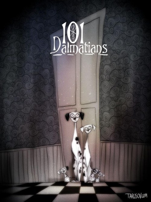 If Disney Movies Were Directed By Tim Burton - by Andrew Tarusov