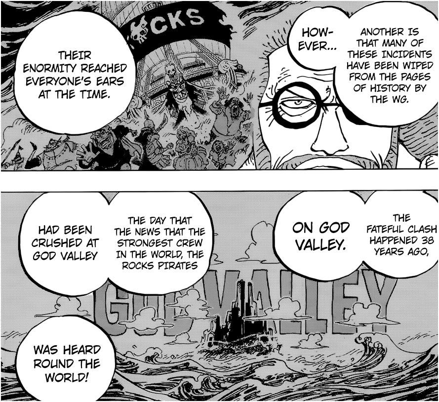 One Piece chapter 957 – God Valley