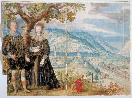 Portraits of members of the Khevenhüller family painted in the 1620s;Franz Christoph Khevenhüller (1