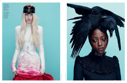 Super Natural; Kristen McMenamy, Daphne Groeneveld, Nyasha Matonhodze, Lara Stone &amp; MariaCarla B