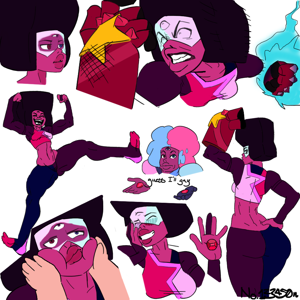 More Garnet.  Plus a color edit by our beloved Coloranon, done at the request of