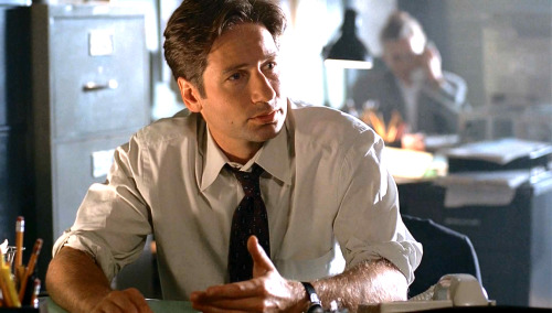 vavaharrison:sad mulder in a rolled up white shirt appreciation post