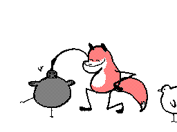 k-eke:  Le renard tournant et le pigeon rebondissant (partie 2)The spinning fox and