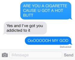 filthy-hippie-vibes:  meditategravitate:  the best thing that’s ever happened to me  PICK UP LINE COMEBACKS GET ON MY LEVEL