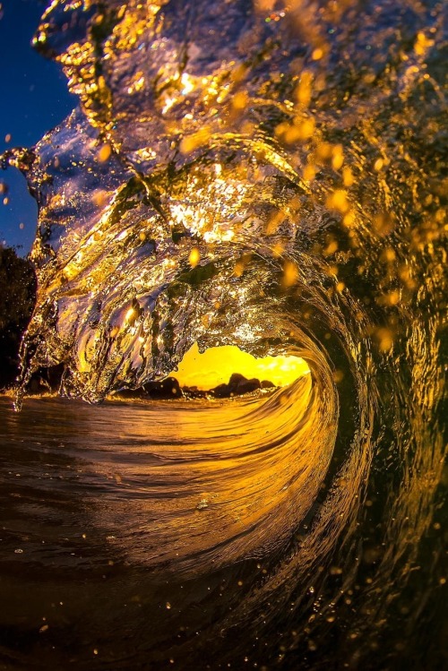 0ce4n-g0d:  Sunset Curl | Kana Photography 