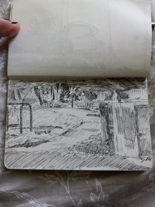 Some Finished And Unfinished Work From My Lil Moleskin