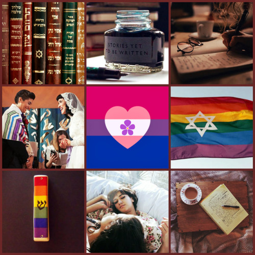 shiraglassman:michalib:queerlobby:Bisexual sapphic Jewish writer aesthetic for anon!@shiraglassman i