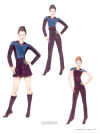 stra-tek:If you don’t know, you should know: These are William Ware Theiss’ original uniform designs for Star Trek: The Next Generation (The Art of Star Trek by Judith and Garfield Reeves-Stevens, 1997)